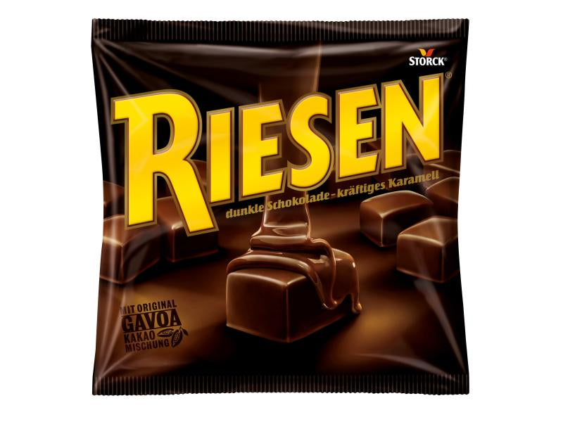 STORCK RIESEN Lutschbonbons – Schoko-Karamell – 135 g