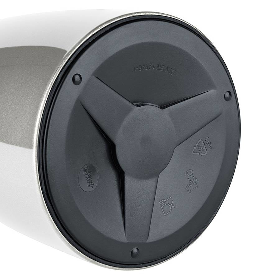 EMSA Thermoskanne Plaza – 1 l, Ø 15,9 cm, Edelstahl 18/10, Schraubverschluss, vakuumisoliert