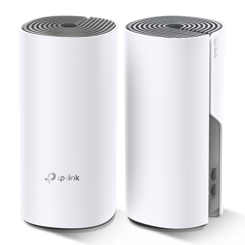 TP-Link Deco E4 (2er-Pack) – WLAN-Router – Wi-Fi 5 Dual-Band (2,4/5 GHz), 1,2 Gbit/s