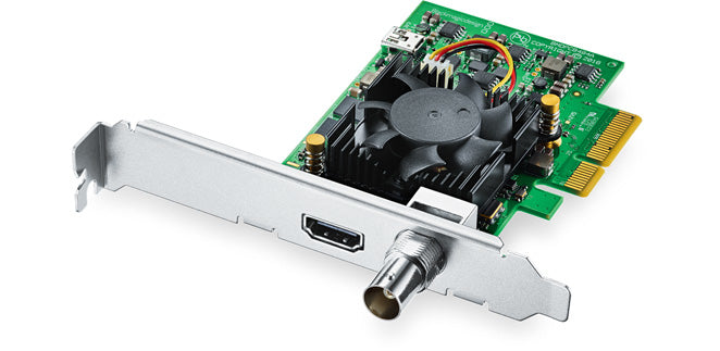 Blackmagic Design DeckLink Mini Monitor 4K – Video-Ausgabekarte – 4K UHD, HDMI, PCIe – Grün, Grau