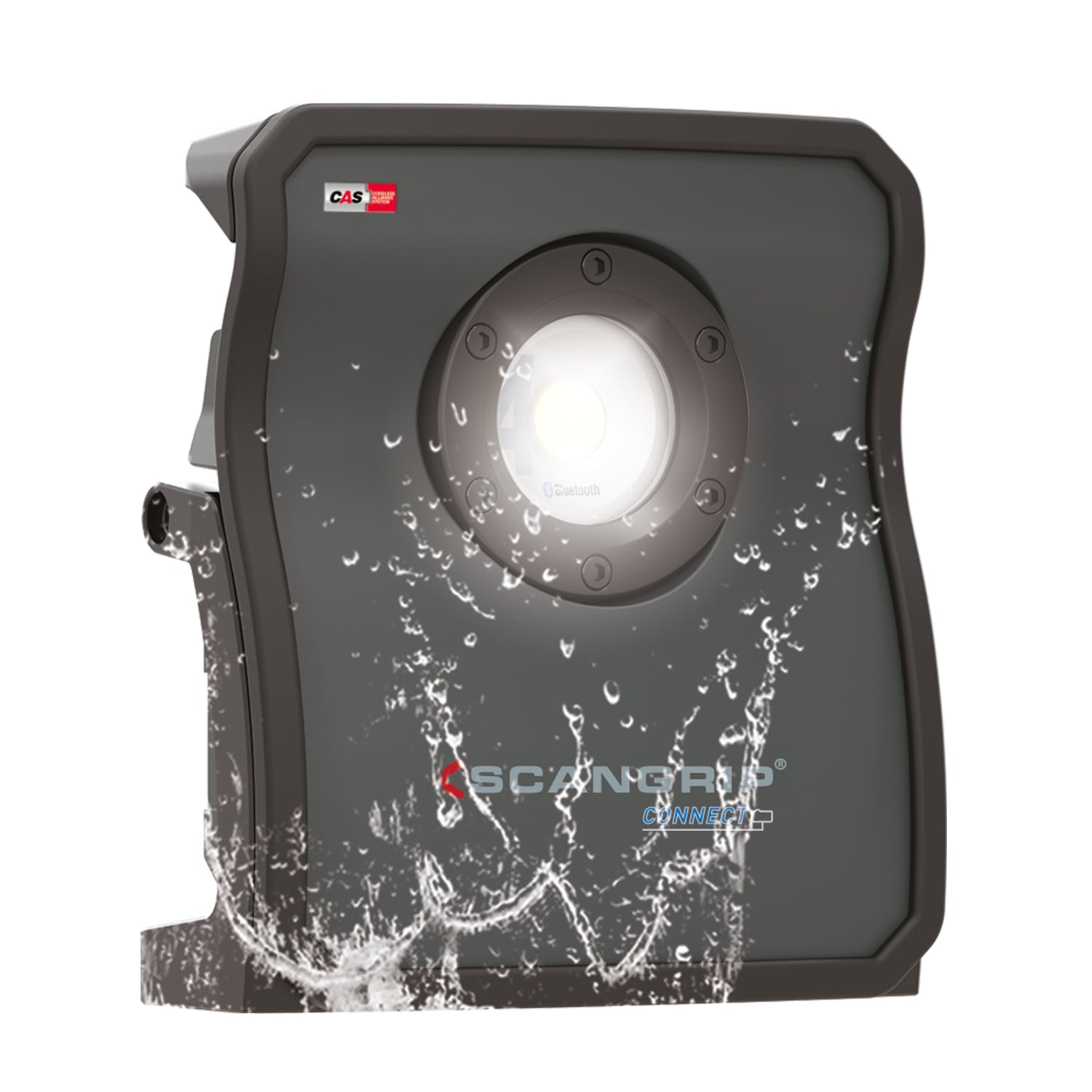 SCANGRIP Arbeitsleuchte Nova 4 Connect – 4000 lm, 30 W, IP65, Akku/Netz, dimmbar – Schwarz