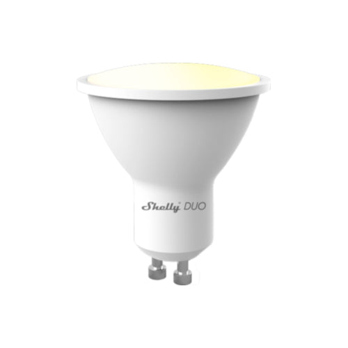 Shelly DUO – Smart-Leuchtmittel – GU10, 475 lm, 2’700–6’500 K, WLAN – für Amazon Alexa