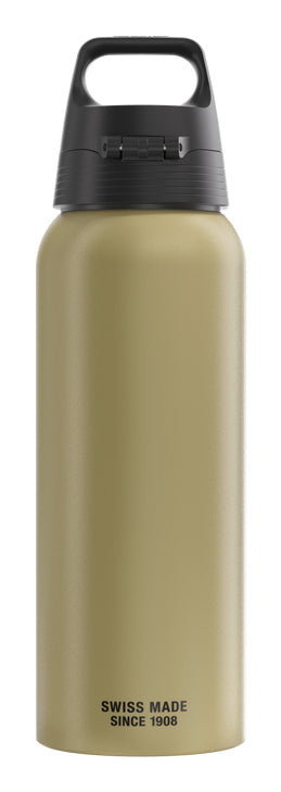 SIGG WBM One Kindertrinkflasche 1 l – BPA-frei, Aluminium, Klappdeckel