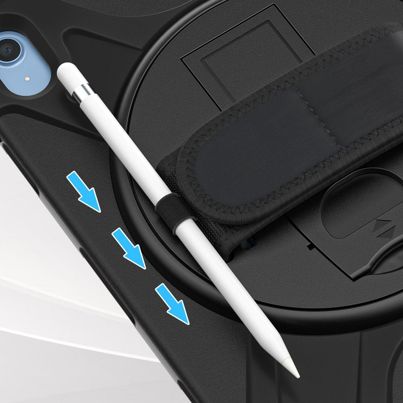 eSTUFF Tablet-Hülle für iPad 10,9" (10. Gen.) – Schwarz