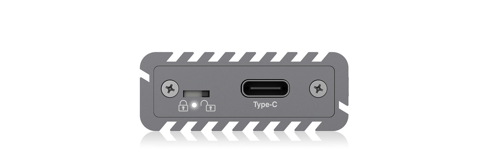 ICY BOX IB-1817M-C31 Schutzbox für M.2 2230/2242/2260/2280, USB 3.2 Gen 2 (10 Gbit/s) – für M.2 NVMe (M-Key)