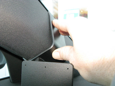 Brodit ProClip – Auto-Halterung – Lüftungsschlitz – Schwarz