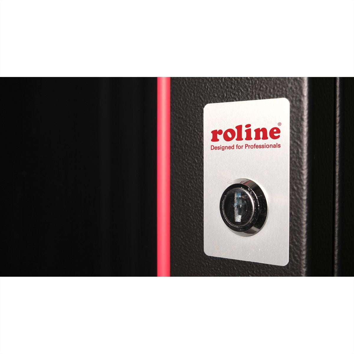 ROLINE Pro – 19" Wandverteiler 12U, IP20, abschliessbar, 600 × 600 × 640 mm, schwarz, Stahl