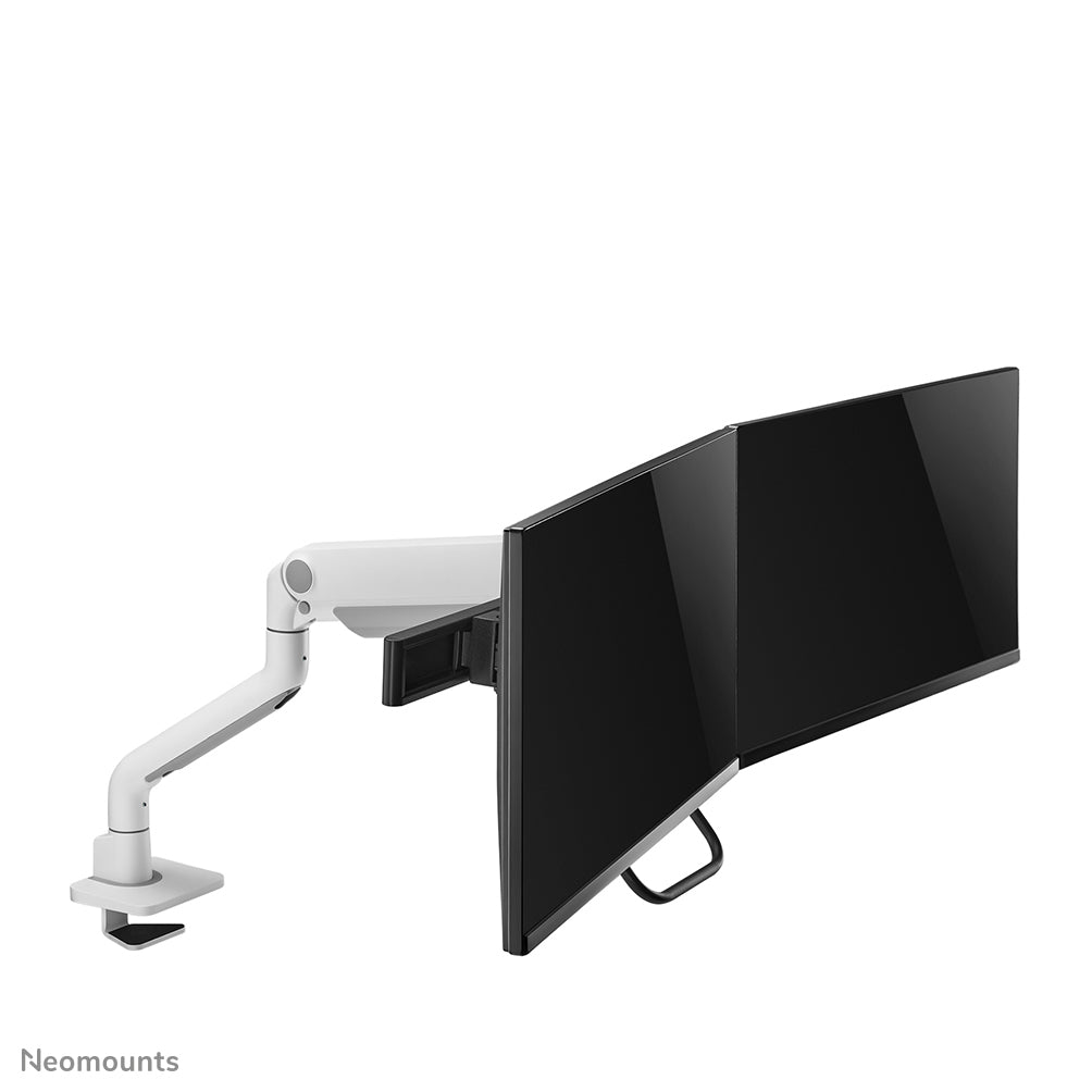 Neomounts Ds75S Ds75S-950Wh2 – Monitorarm, Dual, Tischklemme/Tischdurchführung, bis 32"