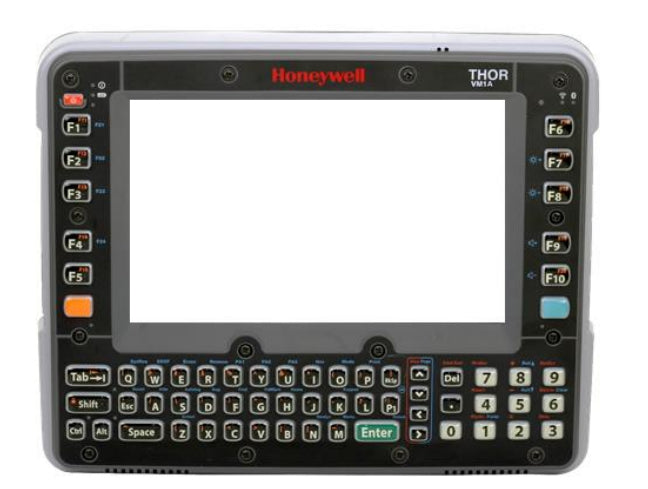 Honeywell VM1A – Frontabdeckung, Schwarz/Grau, für Thor VM1A, 1 Stück