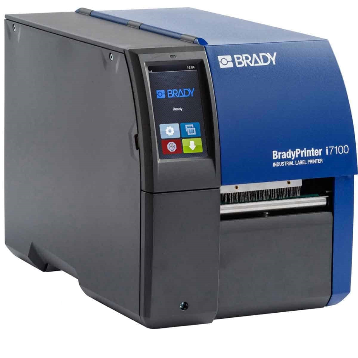 Brady i7100 – Industrie-Etikettendrucker (Thermotransfer), 110 mm, 600×600 dpi, 300 mm/s, USB/LAN