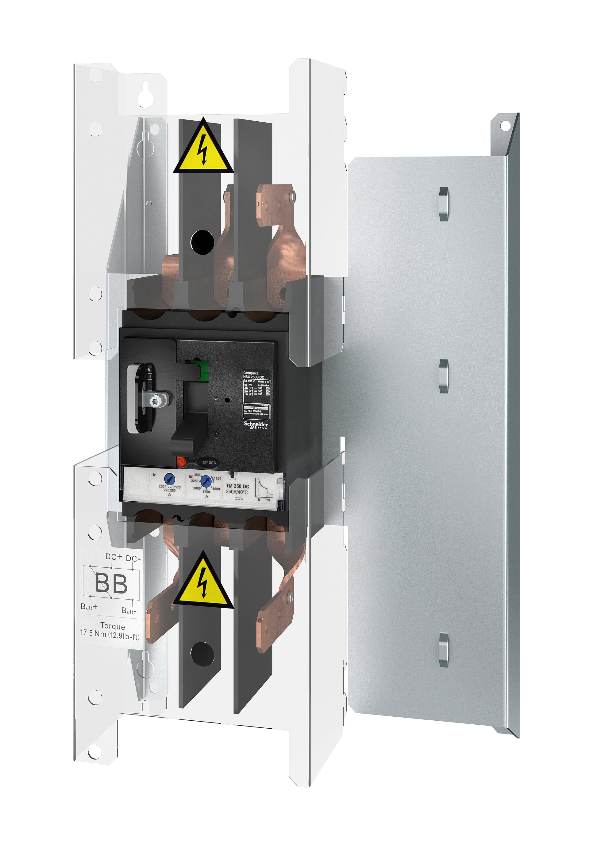 APC USV-Batterie-Leistungsschalter-Kit – 20–80 kW, 400 V – für Galaxy VS – Schwarz – GVSBBK20K80H