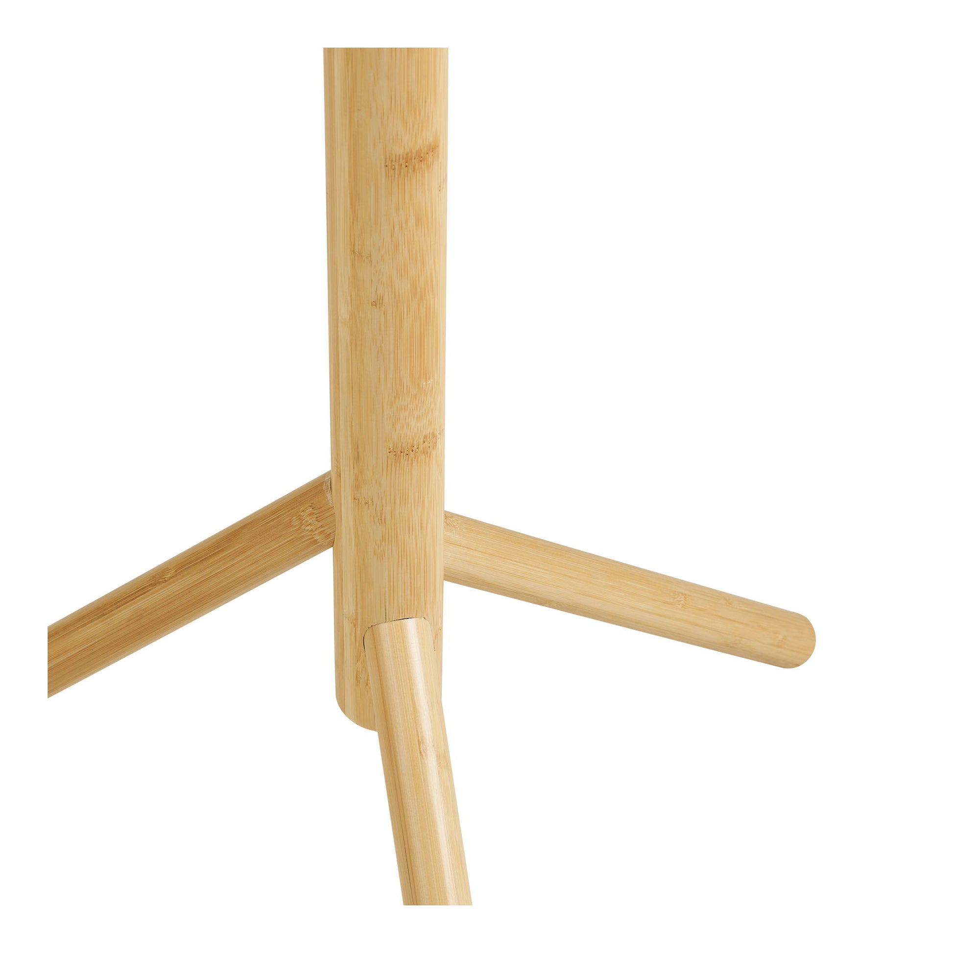 House Nordic Garderobenständer – Bambus, Braun, 50 × 50 × 163 cm