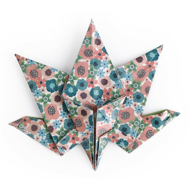 Clairefontaine Origamipapier – 15 × 15 cm, dunkelgrün, 70 g/m² – 60 Blatt