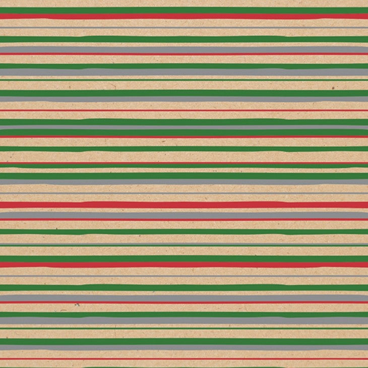 Clairefontaine Geschenkpapier Weihnachten Kraftpapier – 70 cm × 2,0 m – 60 g/m² – 1 Stk.
