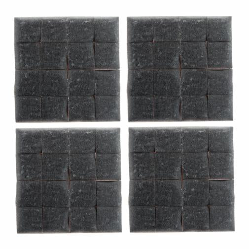 Scotch Montagequadrate – 12,7 × 12,7 mm, grau, bis 0,225 kg, für Glas/Metall/Holz