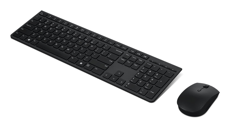 Lenovo Professional Wireless K/M Combo – Tastatur- und Maus-Set – Scherenmechanik – Bluetooth & 2,4 GHz – QWERTZ (CH)