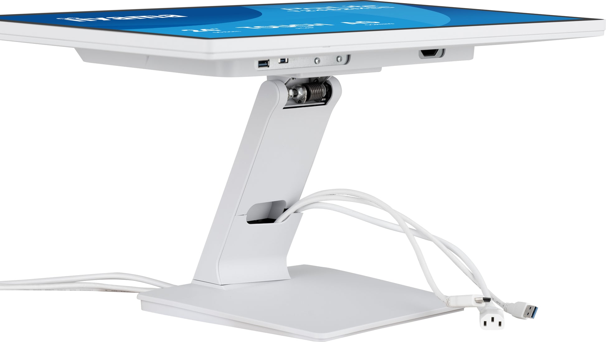 iiyama ProLite T2452MSC-W1AG 24" FHD PCAP 10-Touch – DisplayPort, USB, Weiss