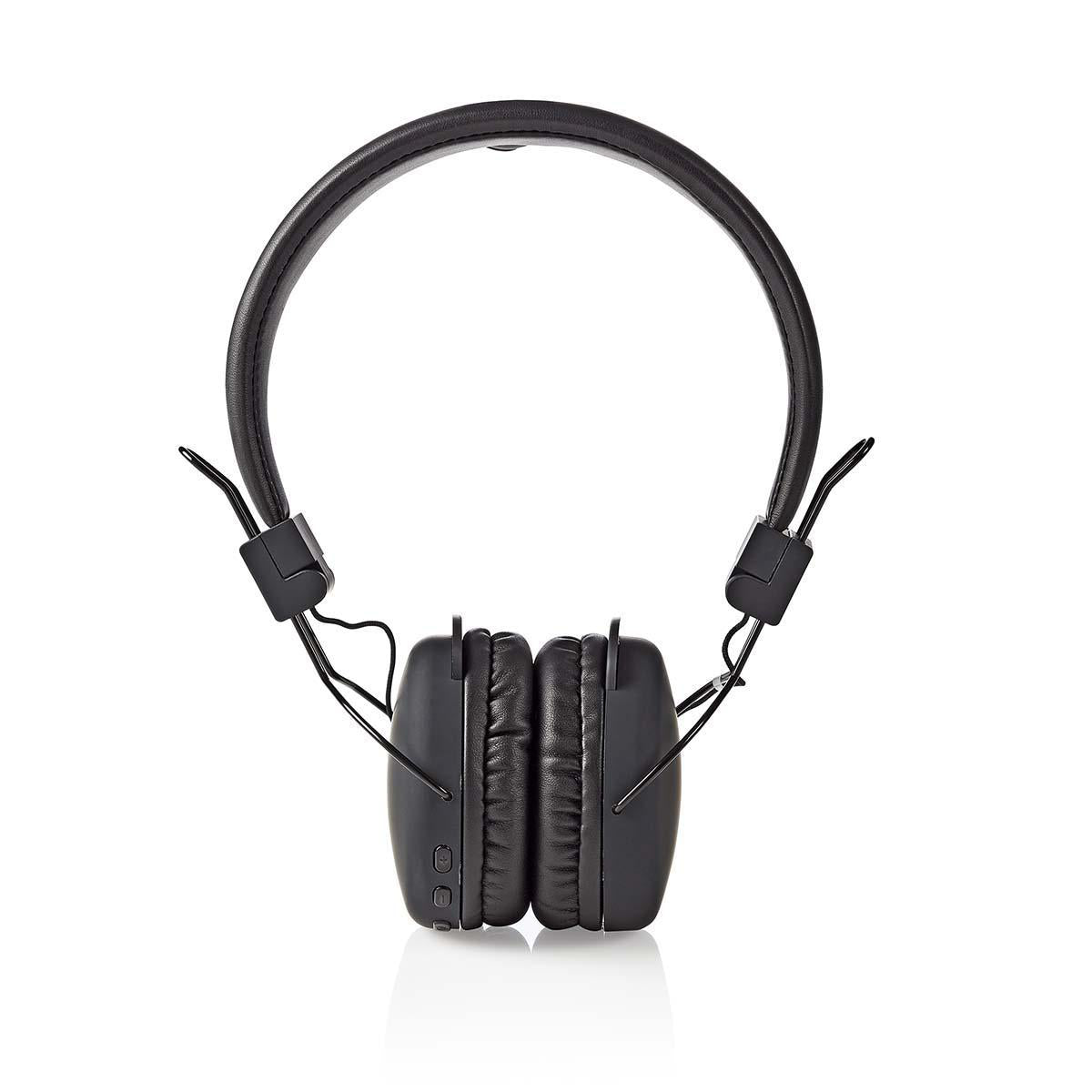 Nedis On-Ear Kopfhörer – Stereo, Kabel + BT, Schwarz, BT 4.2