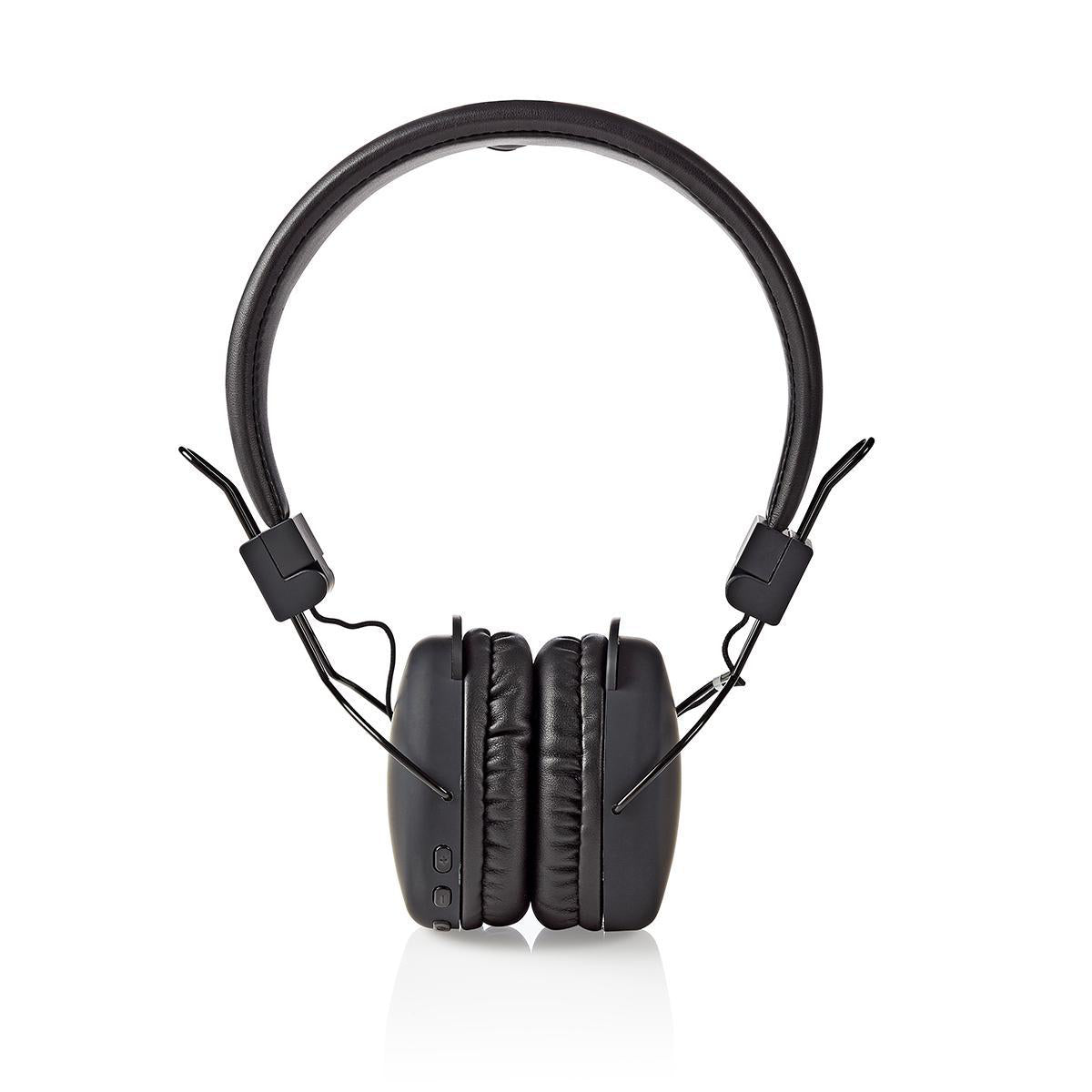 Nedis On-Ear Kopfhörer – Stereo, Kabel + BT, Schwarz, BT 4.2