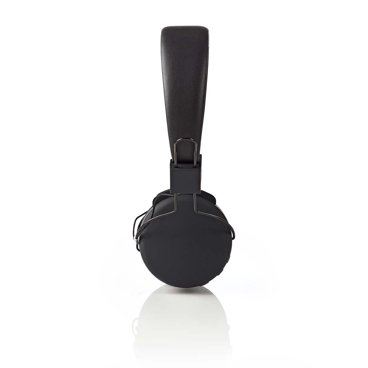 Nedis On-Ear Kopfhörer – Stereo, Kabel + BT, Schwarz, BT 4.2
