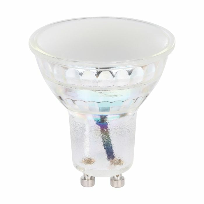 EGLO LED-Reflektor GU10 – 500 lm, 5,8 W, Neutralweiss 4000 K, 360°, dimmbar – 1 Stk., Glas