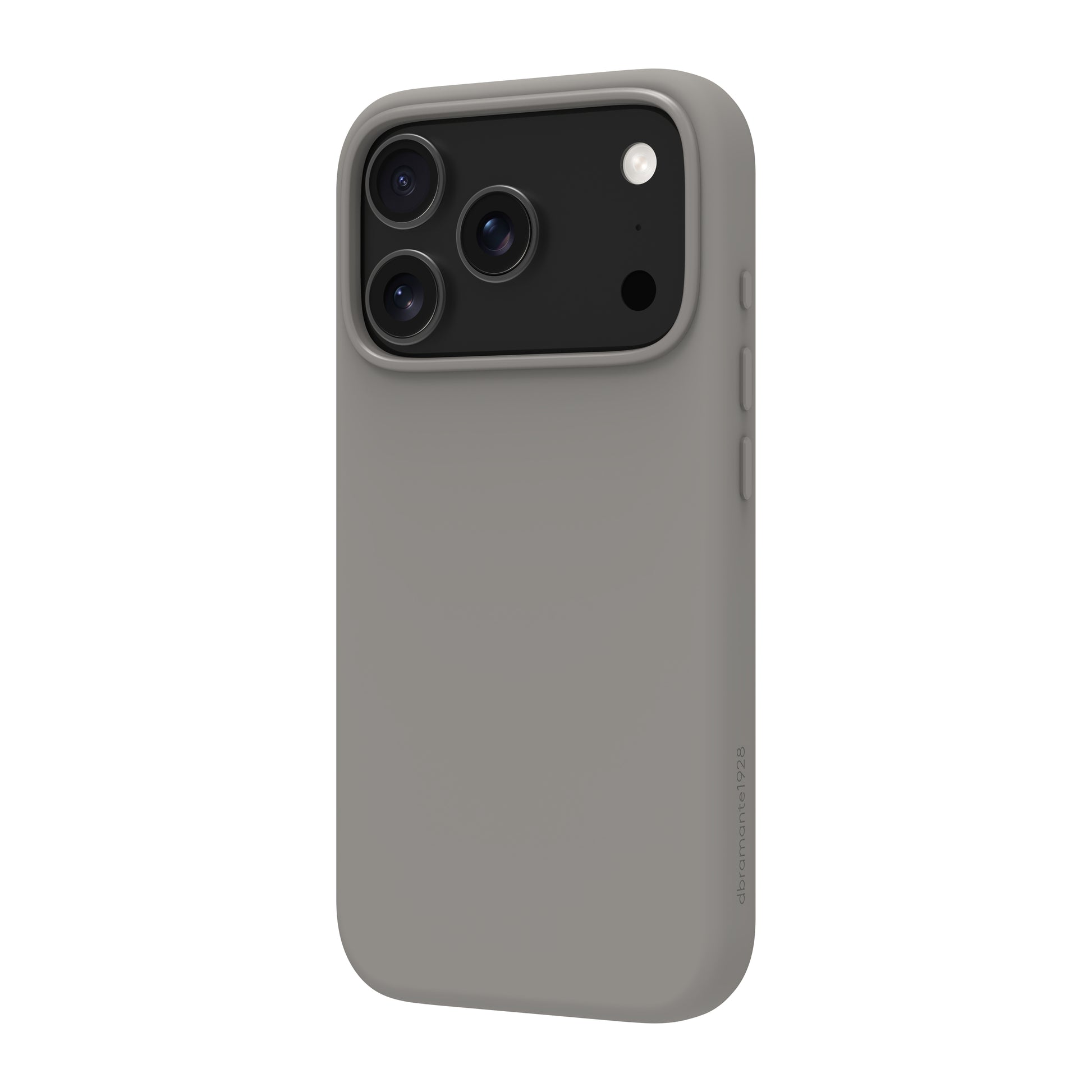 dbramante1928 Roskilde MS ICON Backcover – für Apple iPhone 17 Pro, MagSafe, Kunststoff, Grau