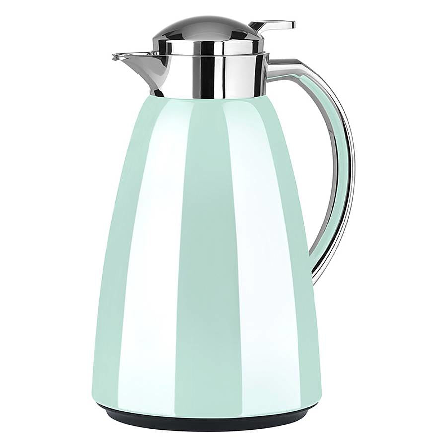 EMSA Thermoskanne CAMPO – 1 l, Ø 15,2 cm, H 25,0 cm, Edelstahl 18/10, vakuumisoliert, auslaufsicher