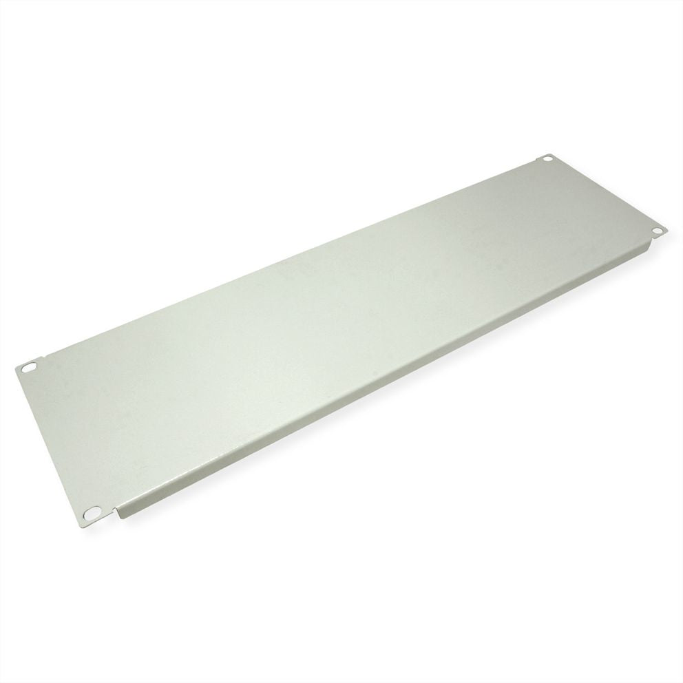 VALUE 19"-Blindplatte, 3 HE, Grau