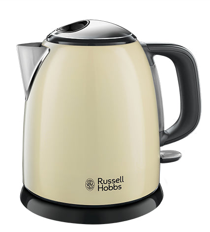 Russell Hobbs Wasserkocher – 1 l, Kunststoff, Crème, 24994-70