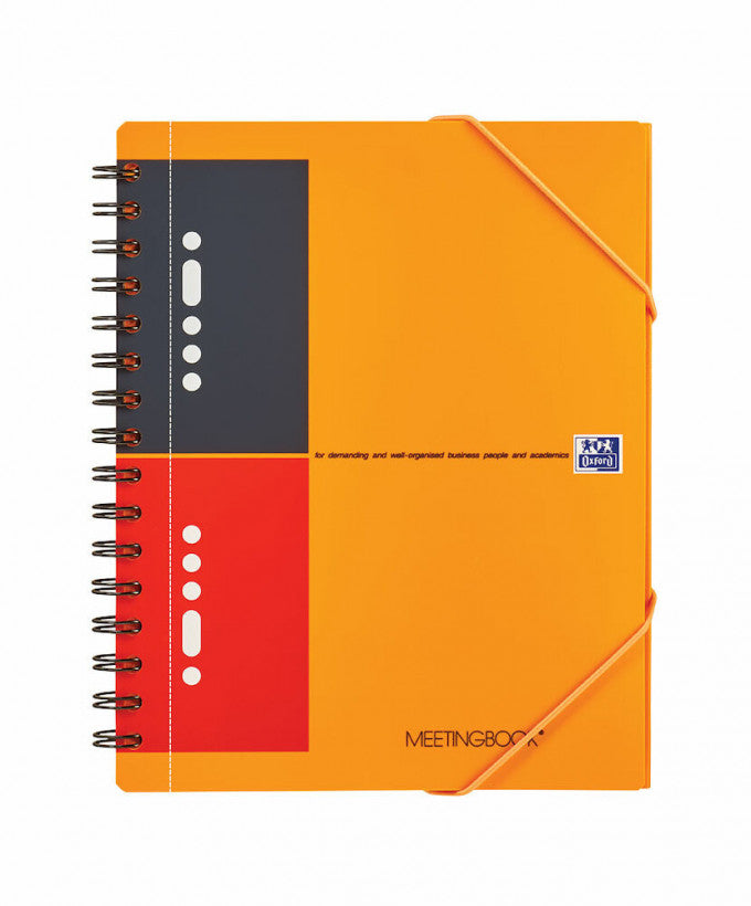 Oxford Collegeblock, 80 Blatt, 10-fach gelocht, perforiert, 80 g/m² – orange, für SCRIBZEE App