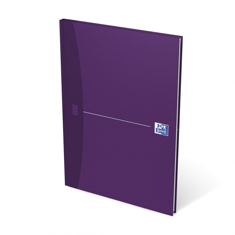 Oxford Notizbuch, A4, liniert, Fadenheftung, Karton, 192 Seiten, 90 g/m² – sortiert