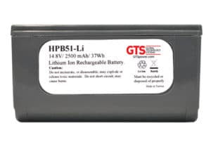 GTS Akku, 2500 mAh, Li-Ion, 3,7 V, für Intermec PB50/PB51