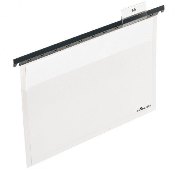 Durable Hängeordner für A4 – Kunststoff, transparent