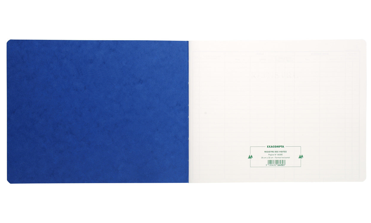 Exacompta Gästebuch – 80 Seiten – 250 × 320 mm – Papier, matt