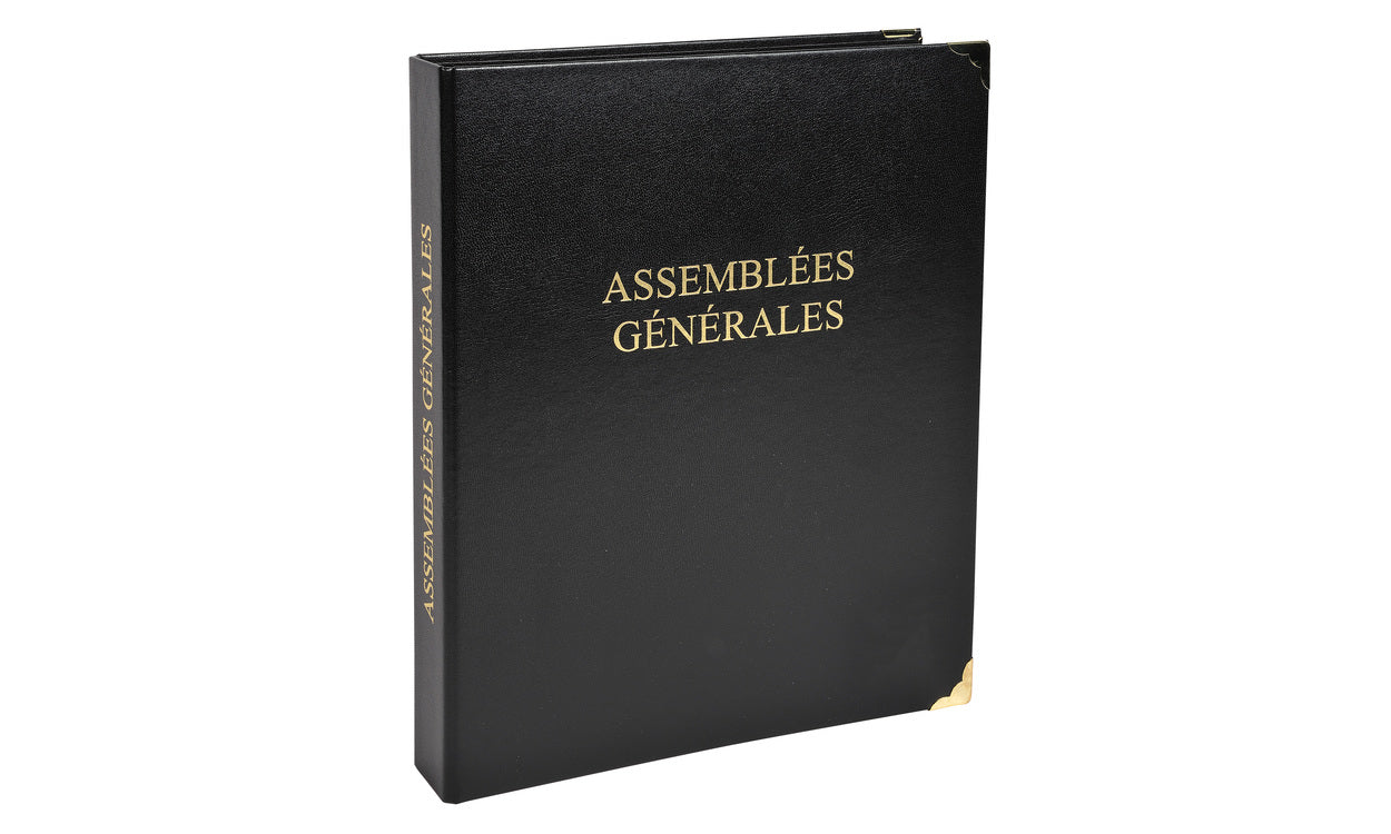 Exacompta Ringbuch – 4 D-Ringe – für A4 – Abgerundete Kanten