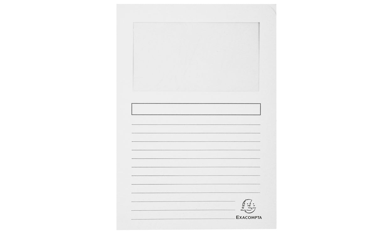 Exacompta Organisationsmappe A4, 120 g/m², assortiert – 100 Stück