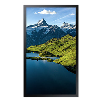 Samsung OH75A – Public Display, 75" 4K UHD (3840 × 2160), ADS, 3500 cd/m², 24/7, Tizen (SSSP), Schwarz