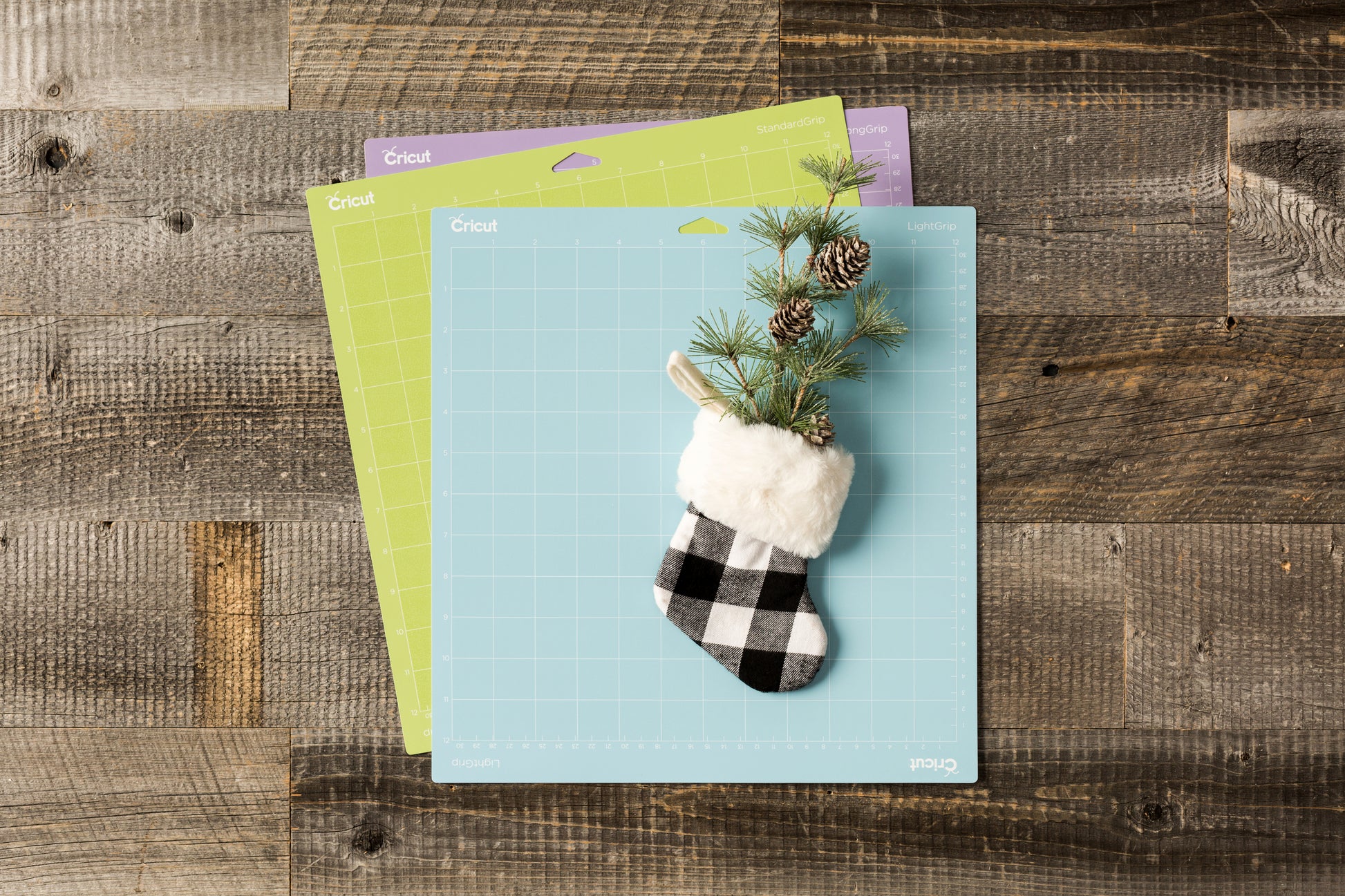 Cricut Schneidematten-Set 305 × 305 mm, Kunststoff, sortiert, 3er-Set – für Maker 3
