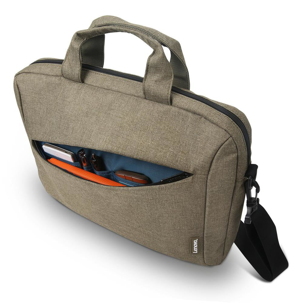 Lenovo Notebook-Tasche für Notebooks bis 15,6" – abnehmbarer Schultergurt, Grün