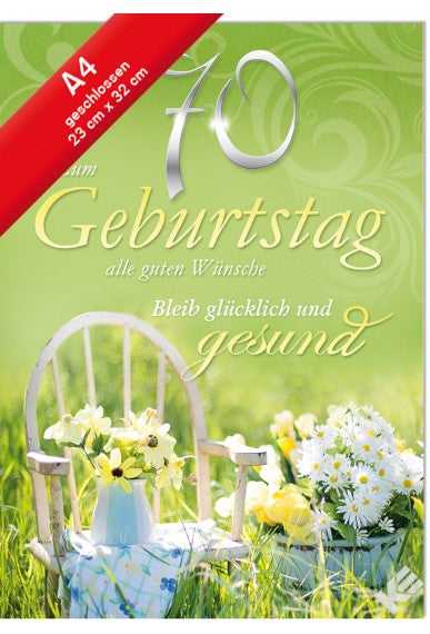 Braun + Company Geschenkpapier – Kleines Glück (Frühling) – 80 g/m2, gestrichen, Papier – 700 × 2000 mm