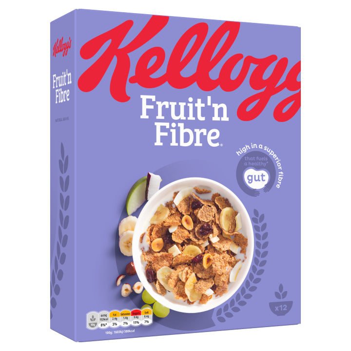 Kellogg Company Kellogg’s Weizen-Vollkornflakes mit Früchten und Nüssen – 500 g