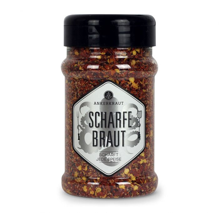 Ankerkraut Gewürzmischung Scharfe Braut, sehr scharf, Pulver, vegetarisch – 165 g