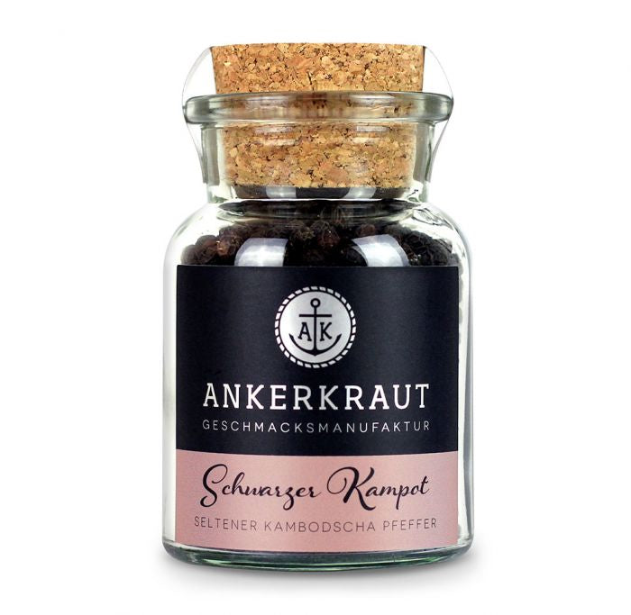 Ankerkraut Schwarzer Kampot Pfeffer – 80 g