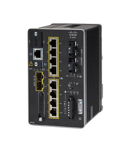 Cisco IE-3200-8P2S-E – Managed Switch – 10×Fast Ethernet (10/100), 2×SFP, L2, PoE+ 240 W