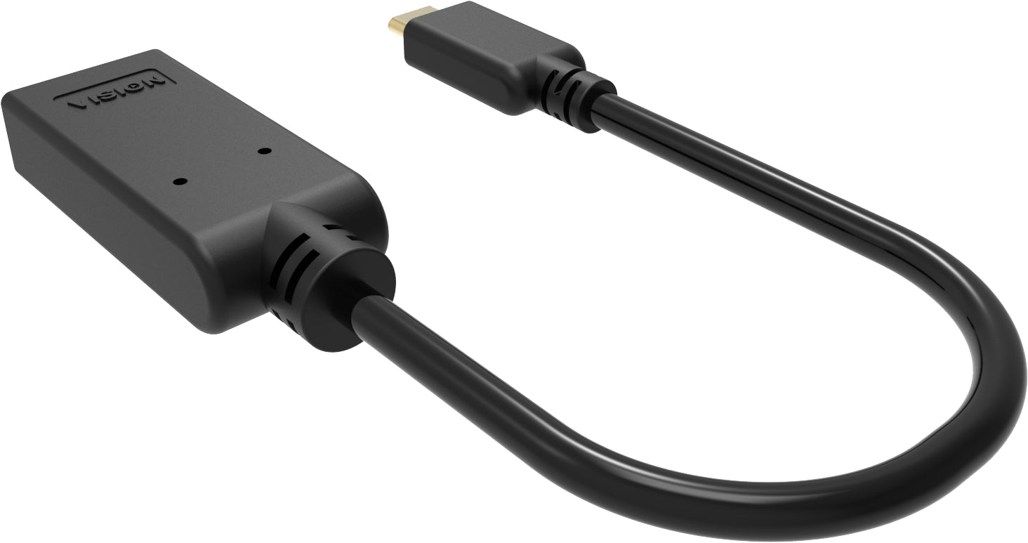 Vision TC-USBCHDMI/BL USB-C zu HDMI Adapter – 4K (3840 × 2160) – Schwarz