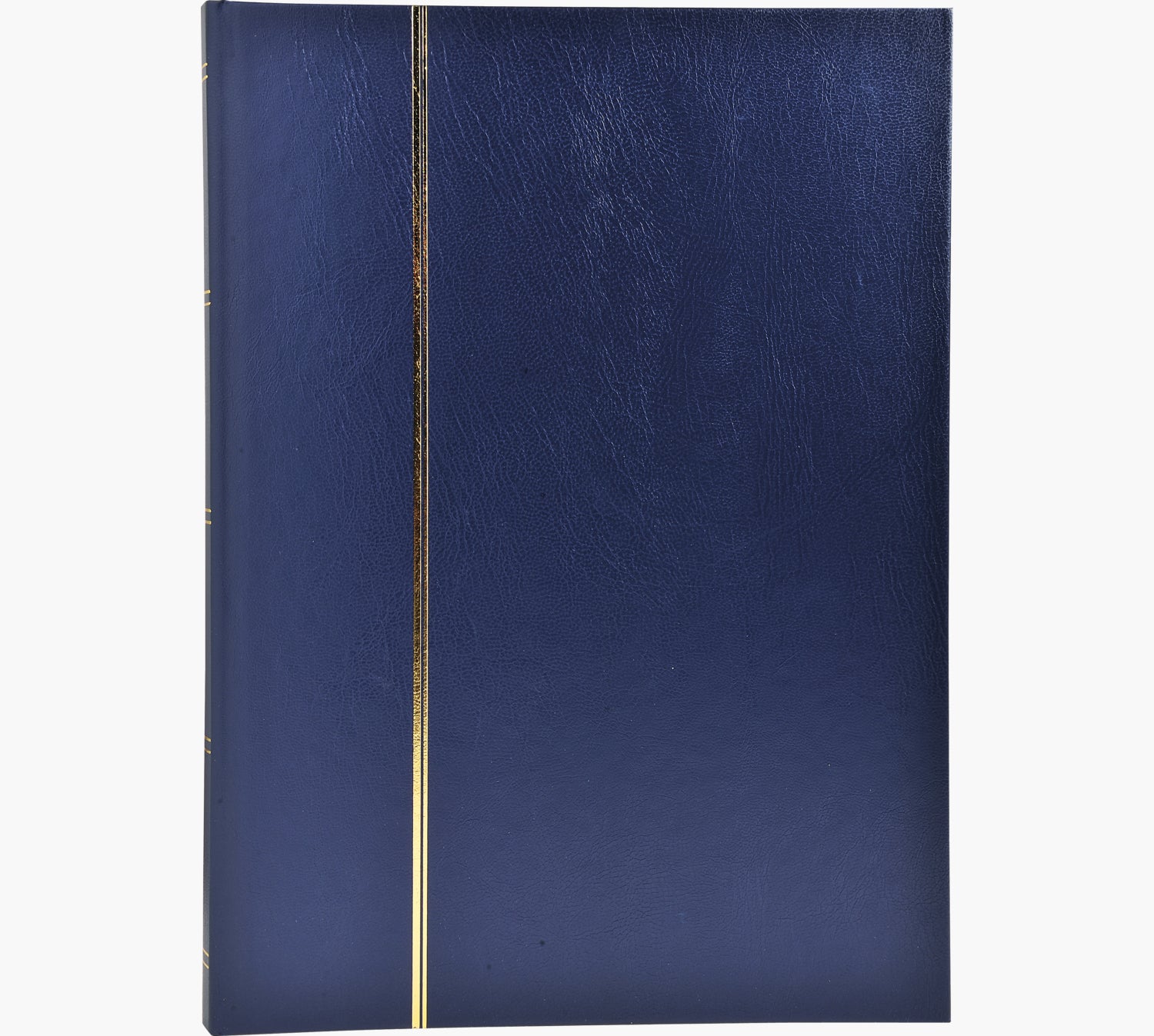 Exacompta Einsteckalbum, 48 Seiten, 22,5 × 30,5 cm, Kunstleder, blau, für Briefmarken