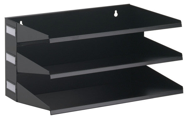 Durable Business – Dokumentenablage 3 Fächer für A4, Stahl, Schwarz, pulverbeschichtet, 360 × 205 × 250 mm