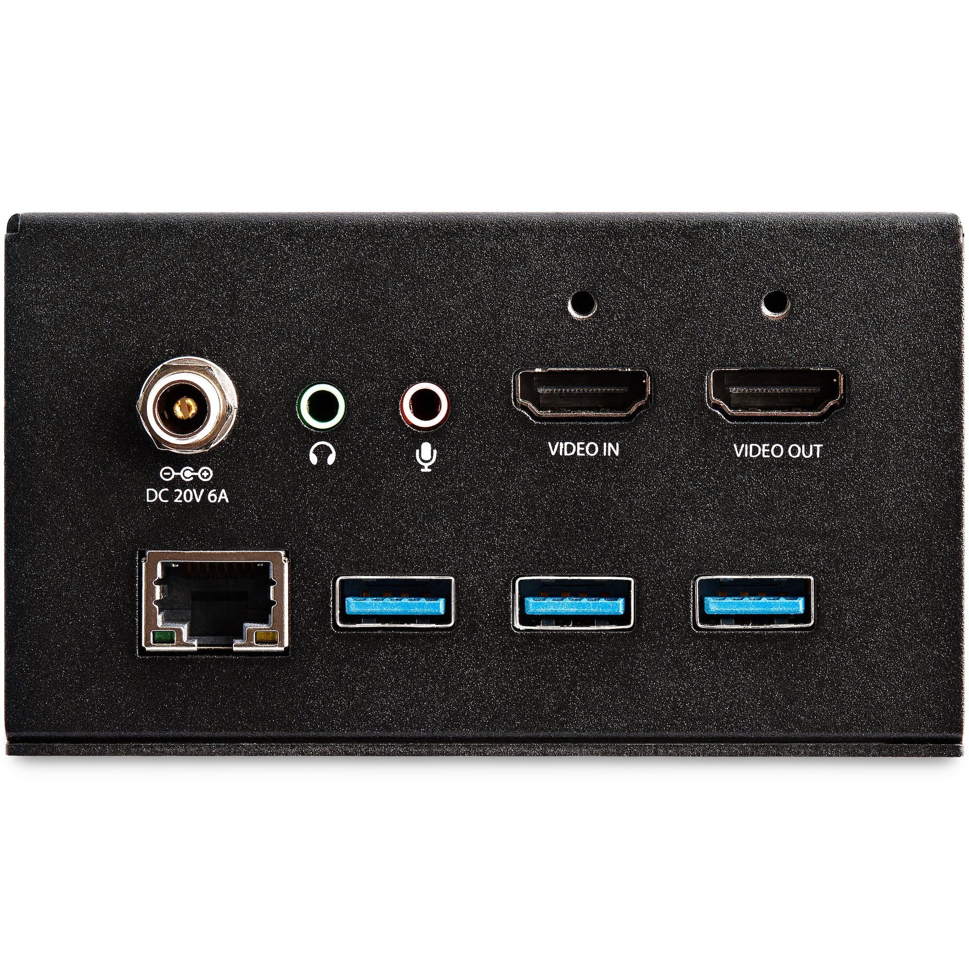 StarTech.com Dockingstation – USB-C/USB-A, 3× HDMI, 4× USB-A, 1× USB-C, 60 W PD, GbE, 3,5 mm Audio
