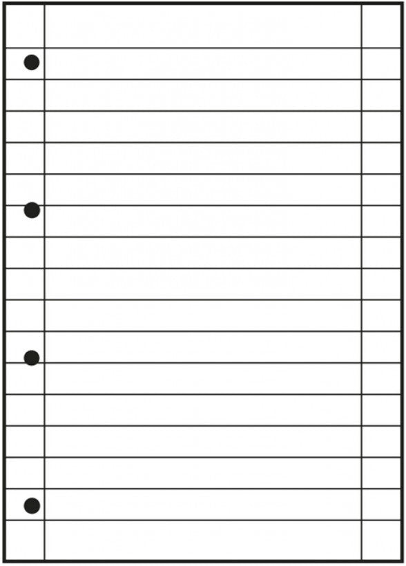 Oxford Collegeblock, Karton, 80 Blatt, 4-fach gelocht, perforiert, 90 g/m² – grasgrün, für SCRIBZEE App