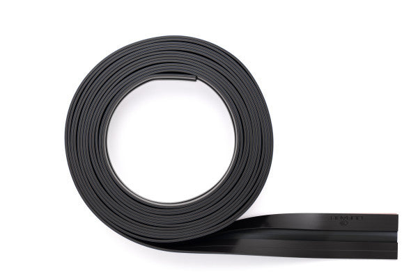 Durable Magnetschiene – magnetisch, selbstklebend, zuschneidbar – schwarz – Kunststoff – 5'000 × 17 × 4 mm